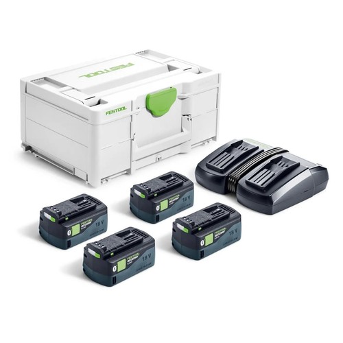 Festool sys 18v 2xhp5 tcl - festool, 2xhp5,0/tcl